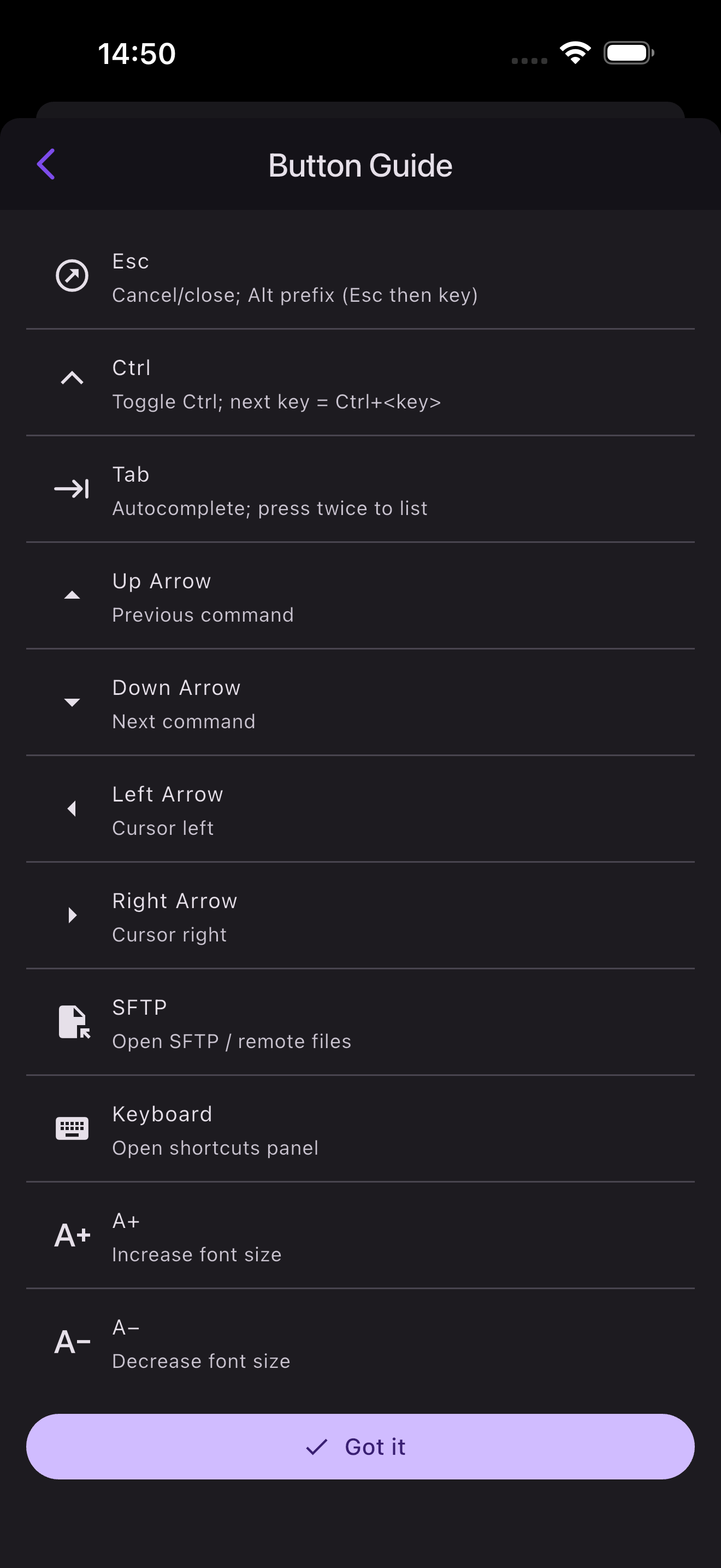 TermuxUS Directory Navigation